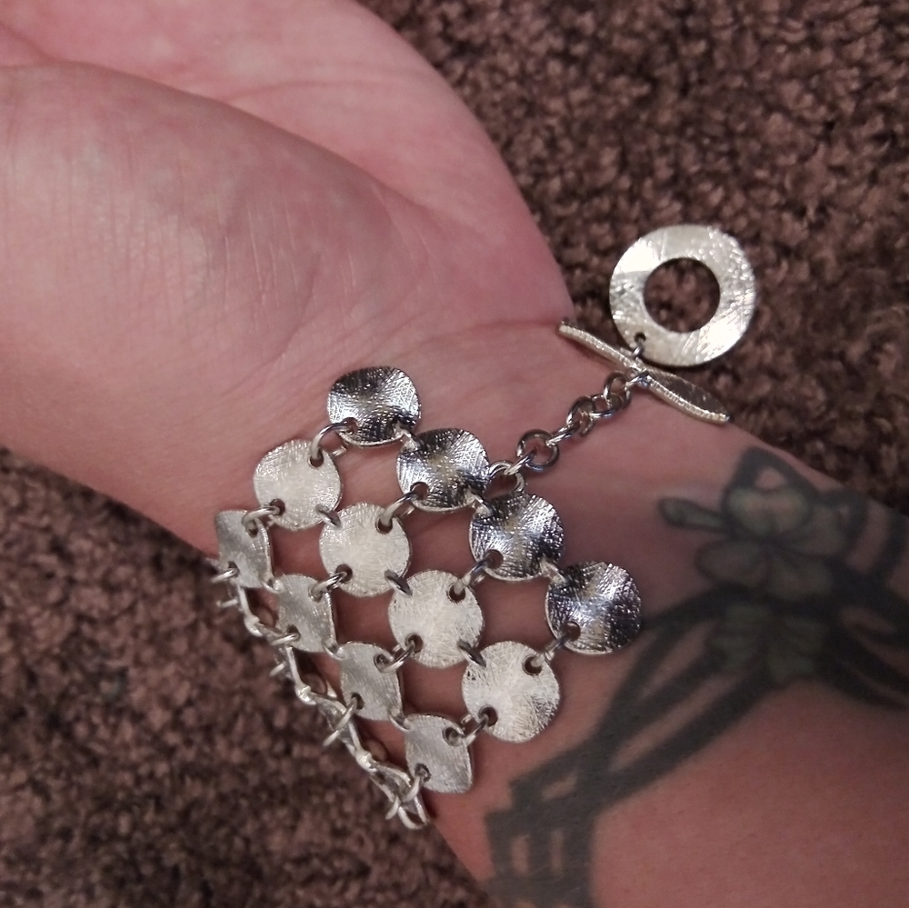 Silver bracelet - Picture 3 of 5
